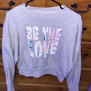 Grey Old Navy Sweater for Girls
